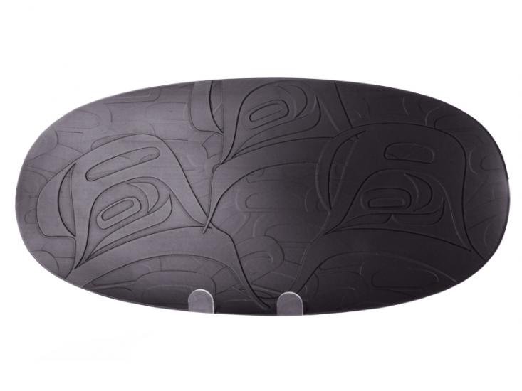 Platter Oval Sea to Sky Charcoal