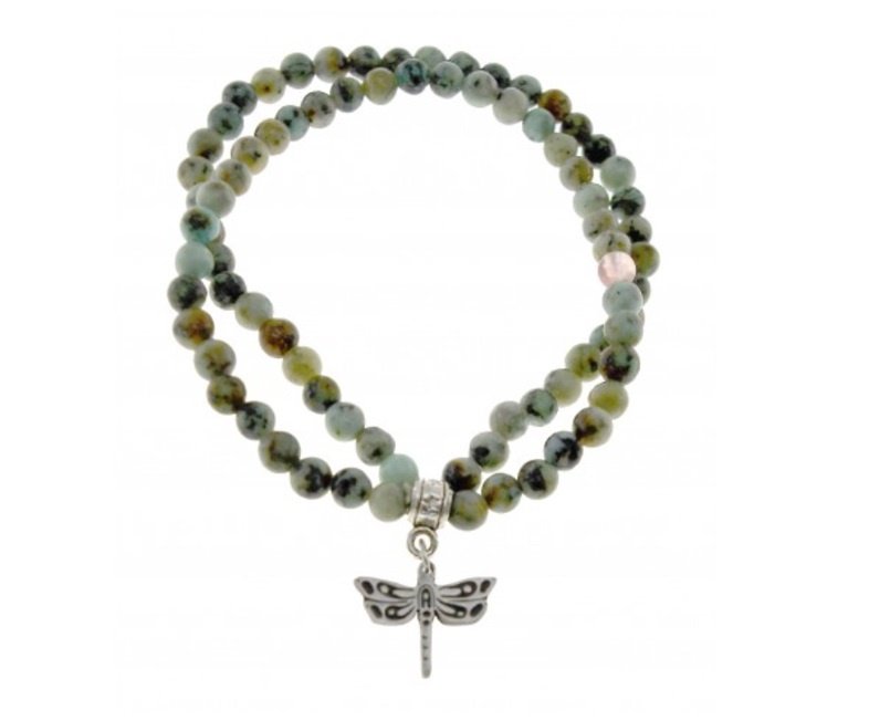 Bracelet 2 Strand Agate